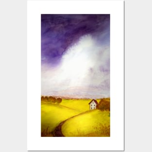 Dramatic light country landscape 1 Posters and Art